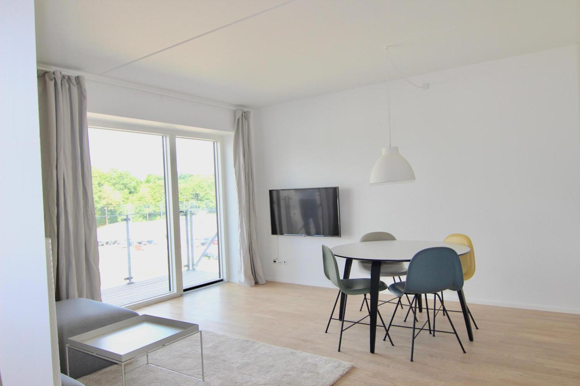 Apartamento Great 1-Bed Wbalcony By Odense Harbour Exterior foto